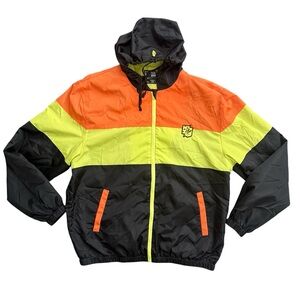 HI Finest Colorblock Windbreaker Jacket XL
